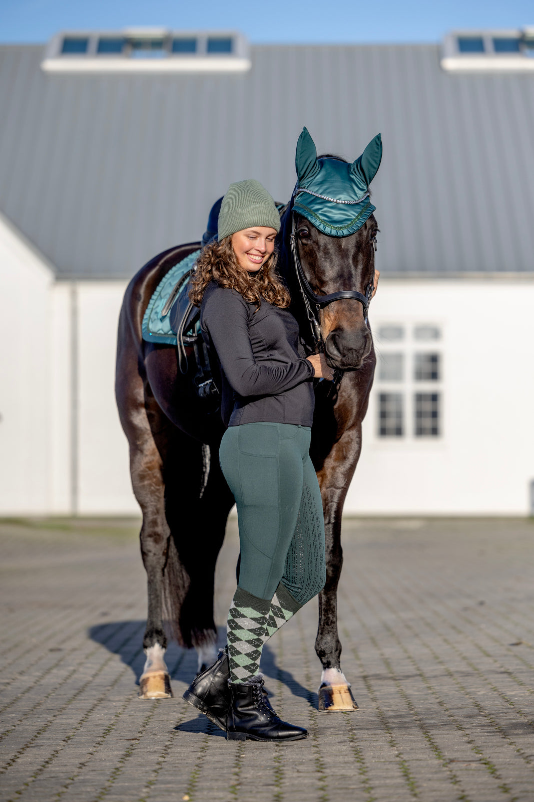 Equipage Lax lang ridestrømpe