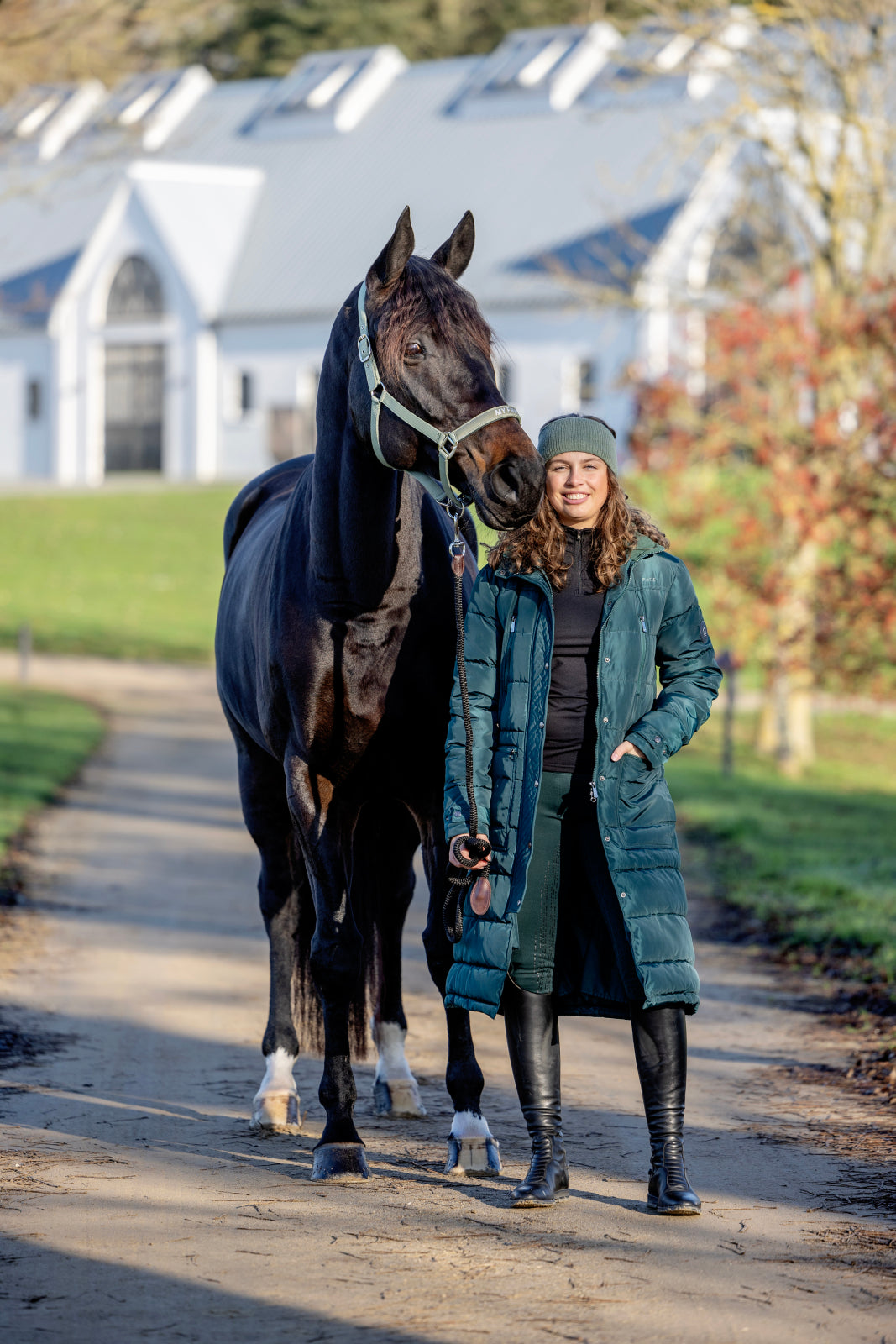 HorseGuard Malva grime med tekst