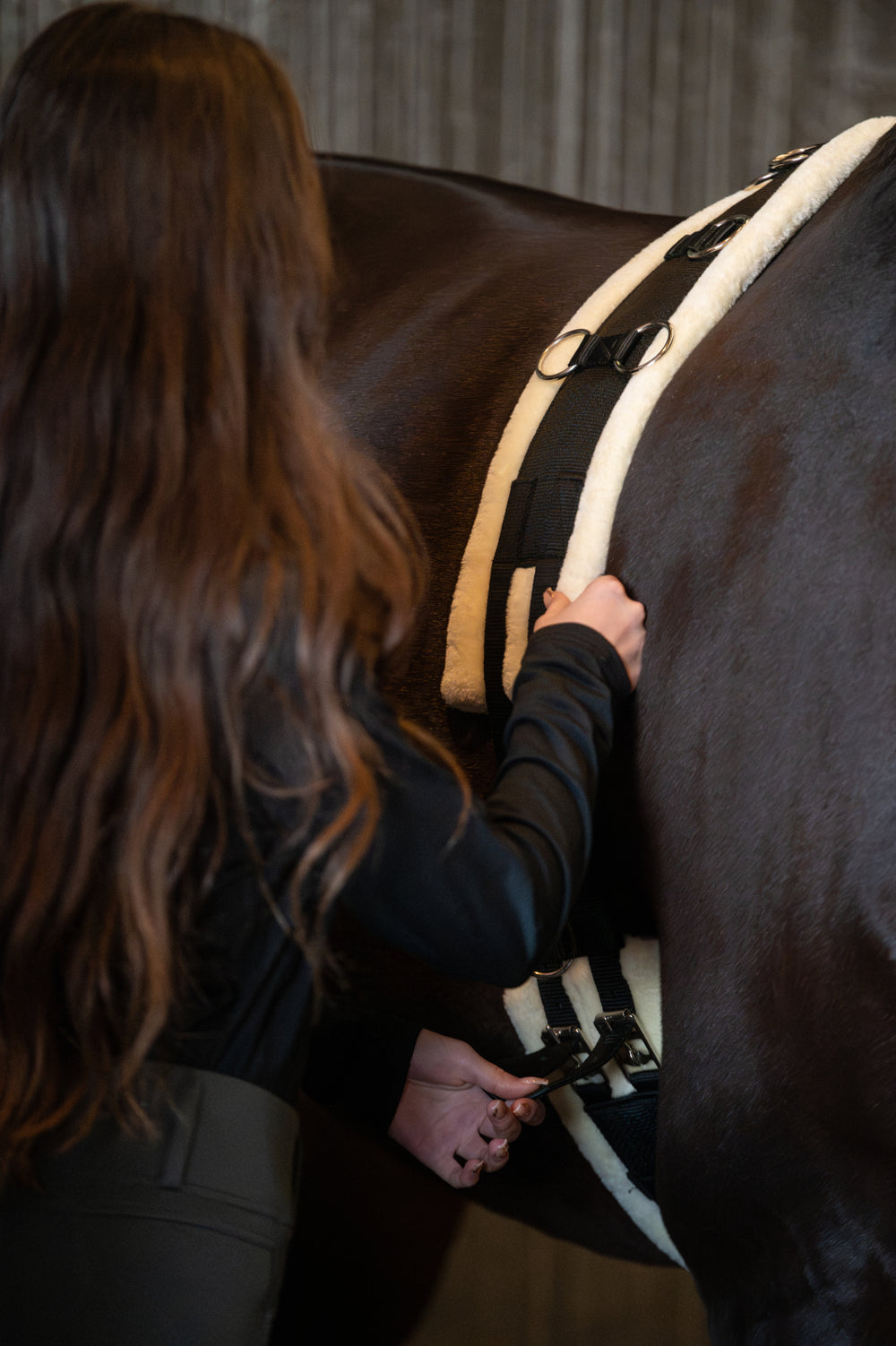 HorseGuard longegjord med imiteret lam
