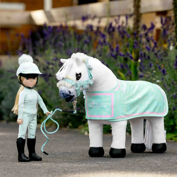 LeMieux Harlow Toy Pony printet fleecedækken
