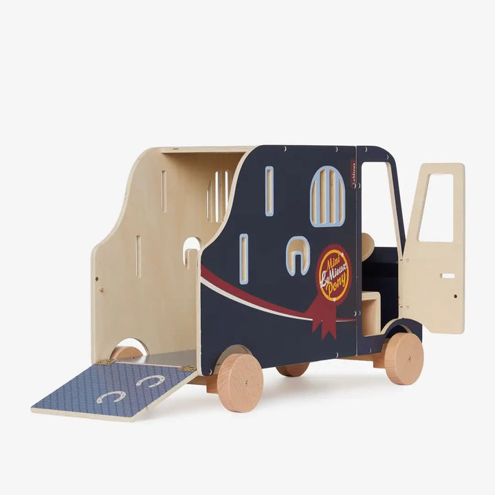 LeMieux Toy Pony Lorry Wooden hestetransporter