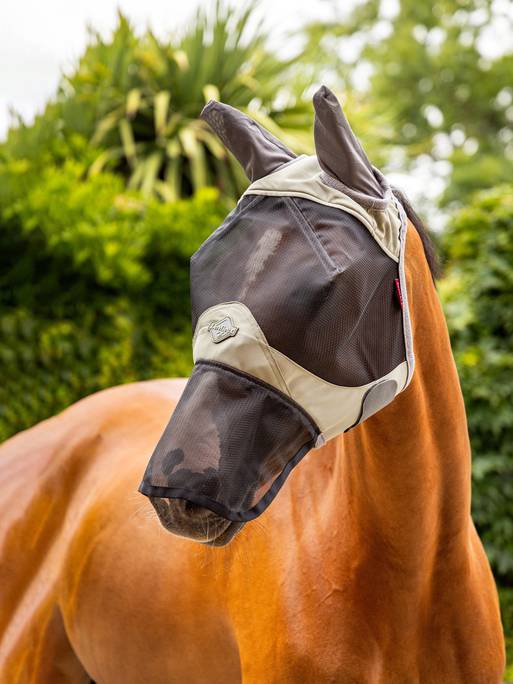 LeMieux Visor-Tek fluemaske med mule