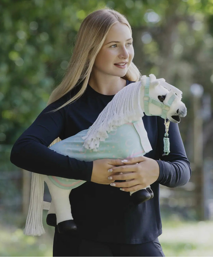 LeMieux Harlow Toy Pony printet fleecedækken