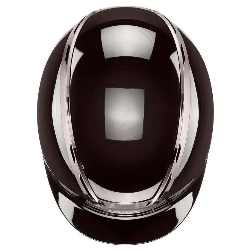 Uvex Exxeed Shiny Chrome ridehjelm