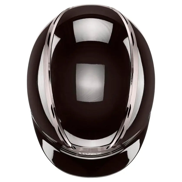 Uvex Exxeed Shiny Chrome ridehjelm
