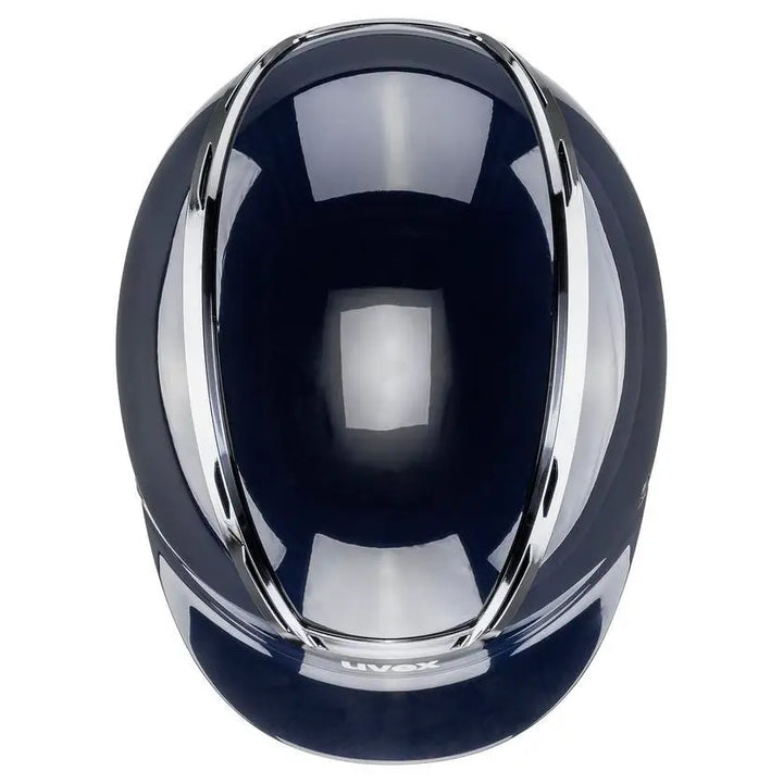 Uvex Exxeed Shiny Chrome ridehjelm