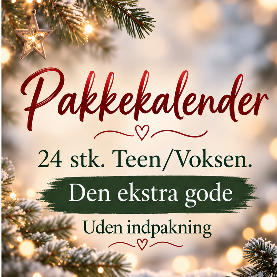 Pakkekalender 24 stk. Teen/Voksen- Den ekstra gode