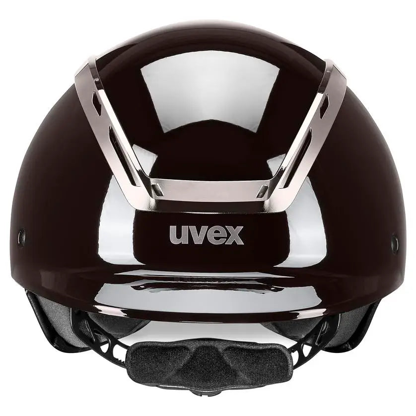 Uvex Exxeed Shiny Chrome ridehjelm