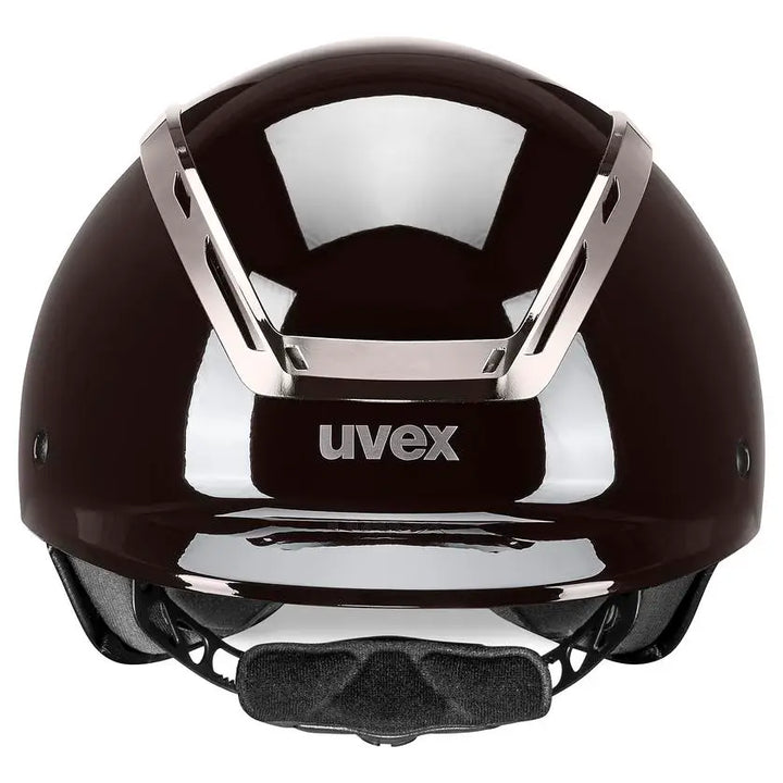 Uvex Exxeed Shiny Chrome ridehjelm