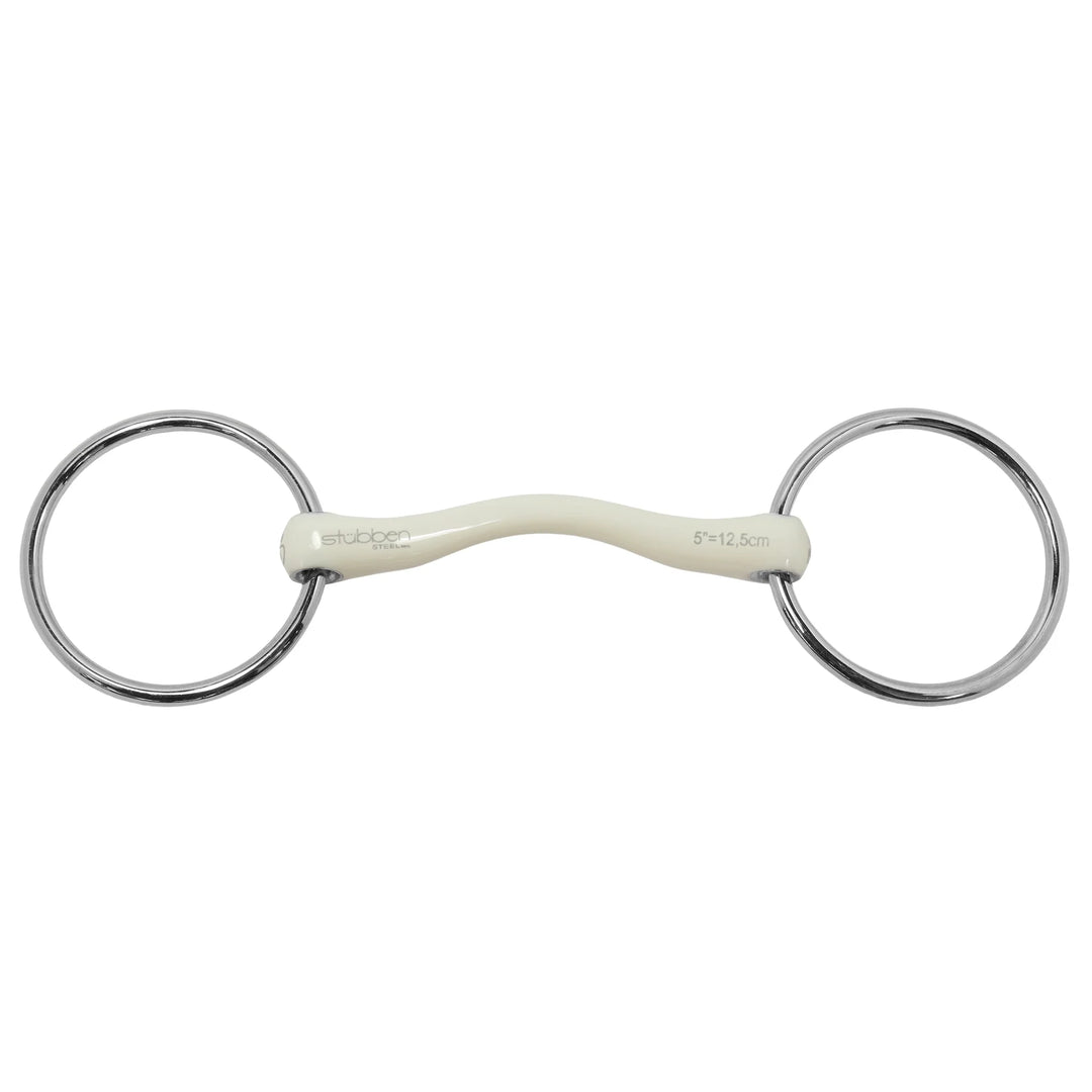 Stübben Fine LIne Flex trensebid med løse ringe