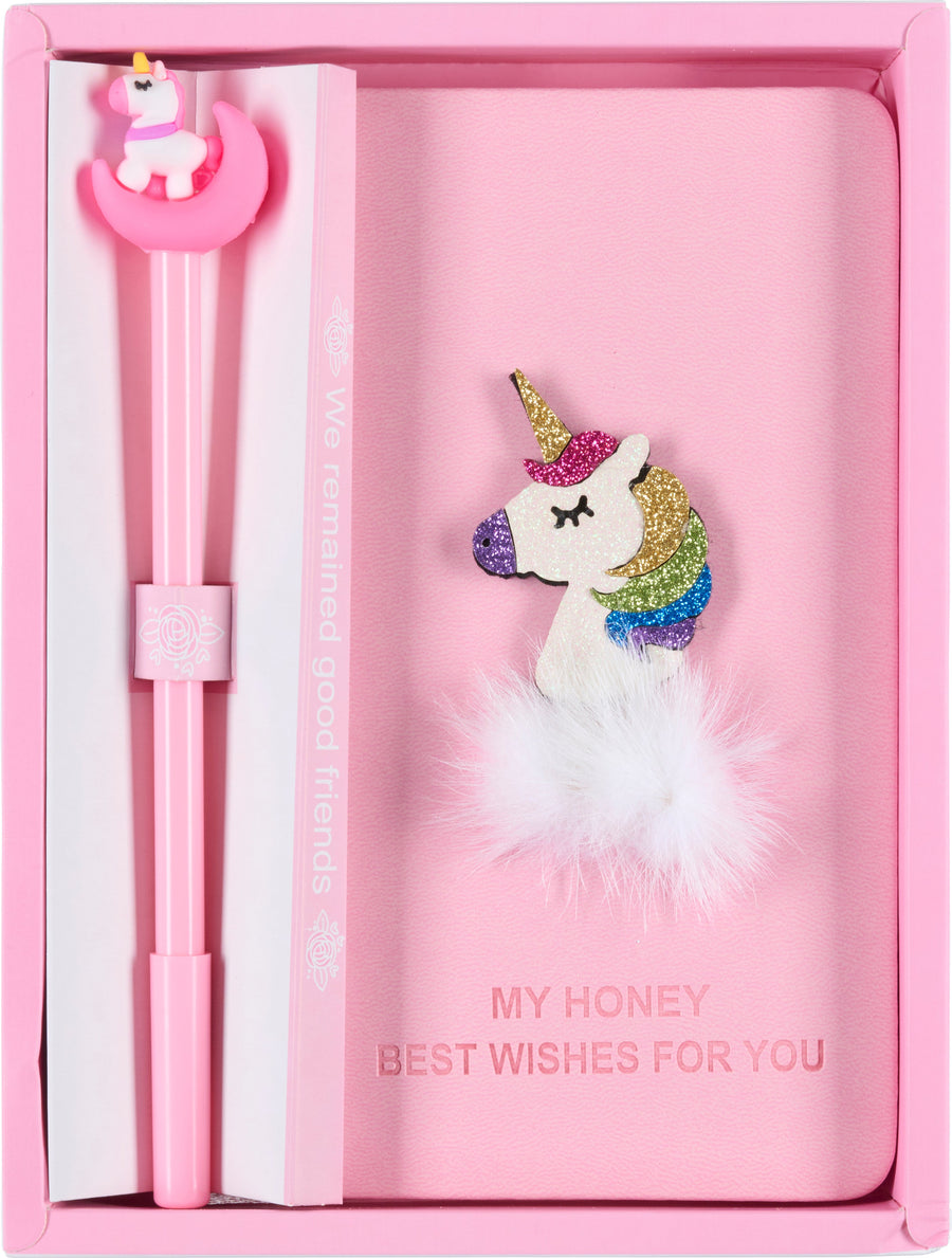Equipage Unicorn notesbog med pen