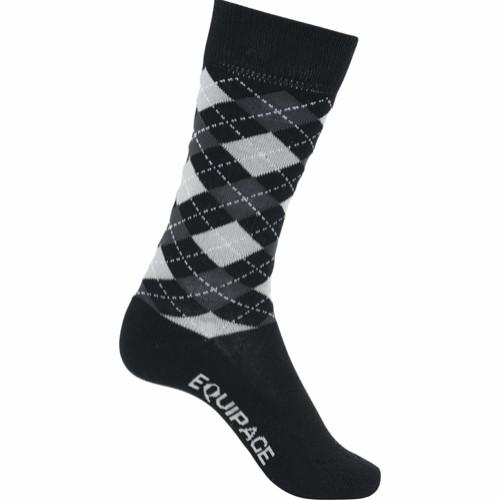 Equipage Lax Argyle strømpe