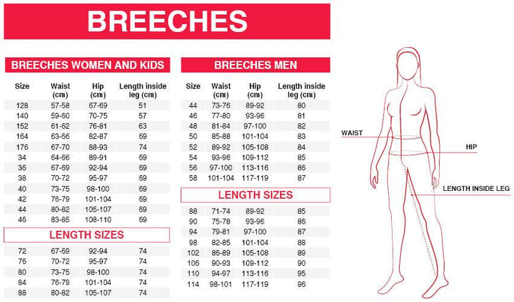 Euro-Star Athletic Lux LTE ridetights
