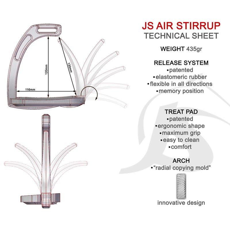 Jin Stirrup Air sikkerhedsstigbøjle