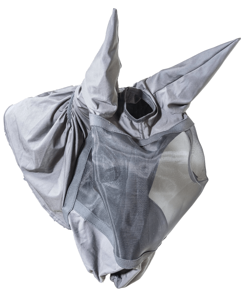 Karlslund Fluemaske til eksemdækken med hul til pandelok