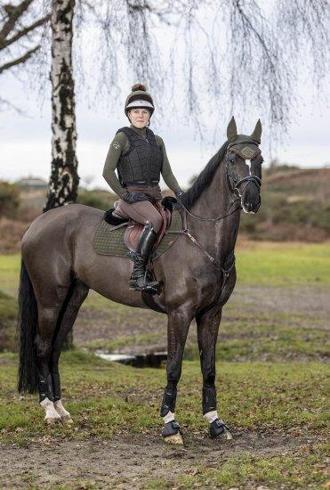 LeMieux Suede Close Contact Pony underlag