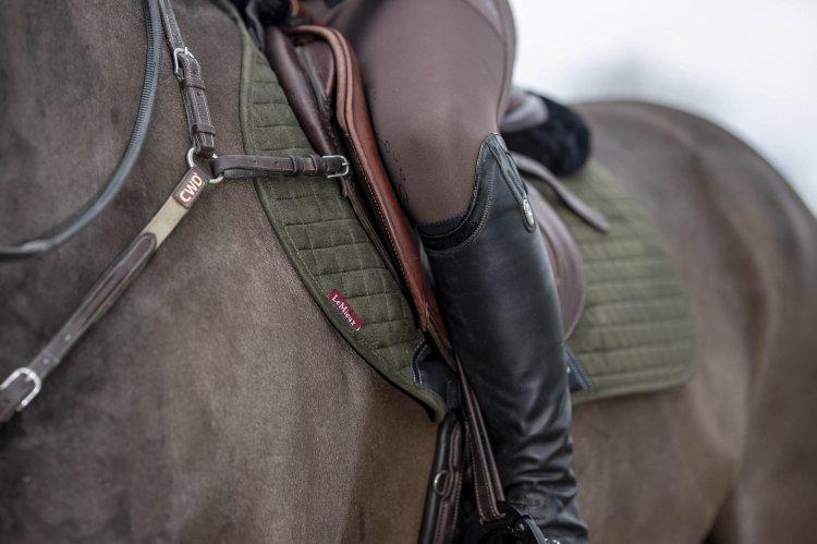 LeMieux Suede Close Contact Pony underlag