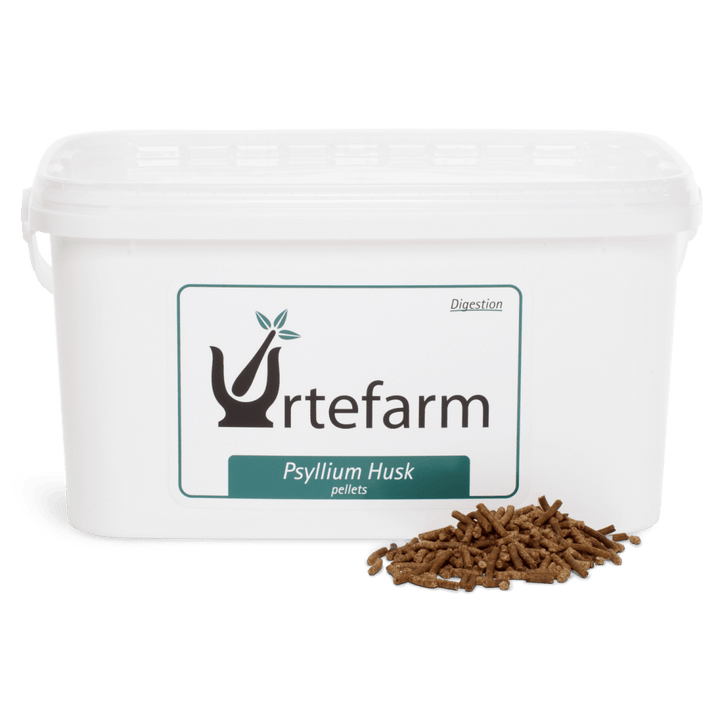 Urtefarm Psyllium Husk loppefrøskaller i piller