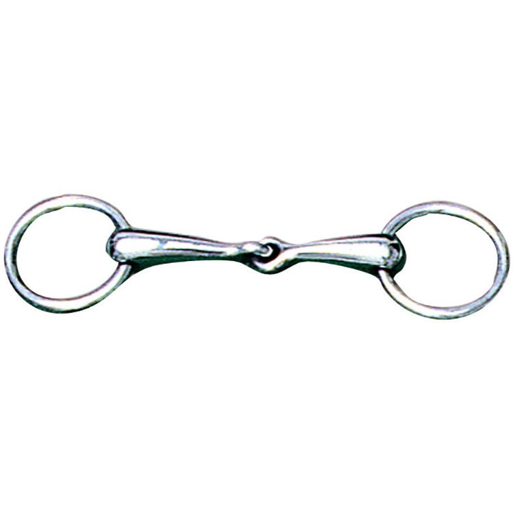 HorseGuard Royal Steel massivt todelt trensebid 16mm