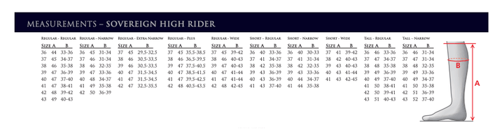 Mountain Horse Sovereign High Rider ridestøvler, Sort