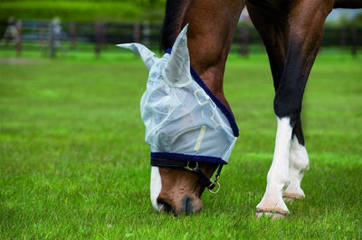 Horseware Amigo Fine Mesh Fluemaske med ører