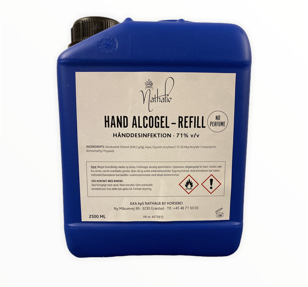 Nathalie Horsecare Alcogel håndsprit uden parfume