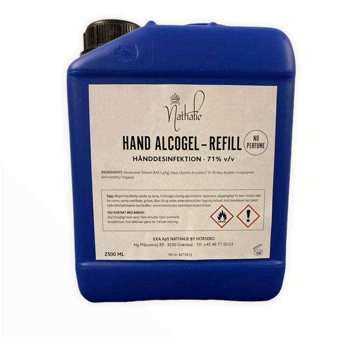 Nathalie Horsecare Alcogel håndsprit uden parfume